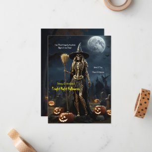 'Fright Night' Halloween  Card