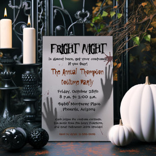 Fright Night Halloween Invitation