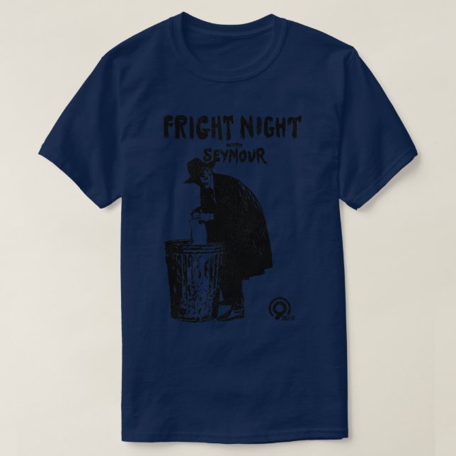 Fright Night with Seymour T-Shirt (Design Front)