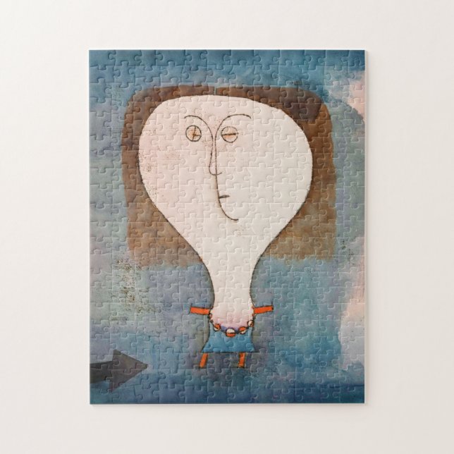 Fright of a Girl, Klee Jigsaw Puzzle (Vertical)