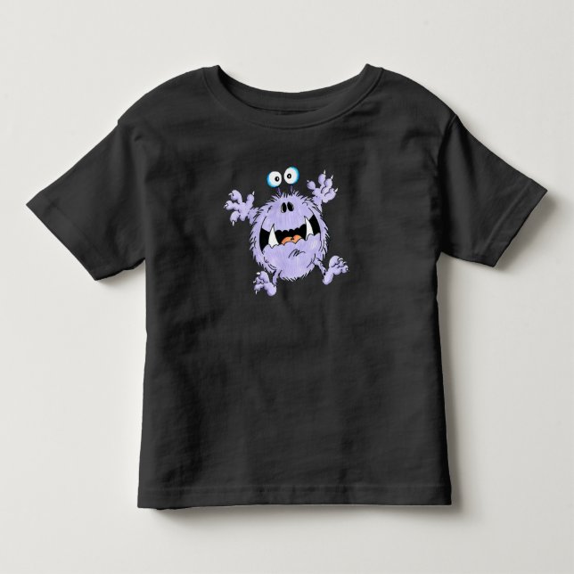 Frightened Fred toddler T-Shirt (Front)