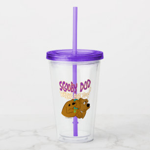 Frightened Scooby-Doo Acrylic Tumbler