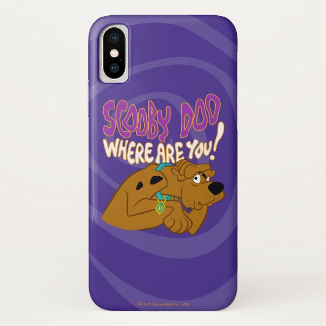 Frightened Scooby-Doo Case-Mate iPhone Case (Back)