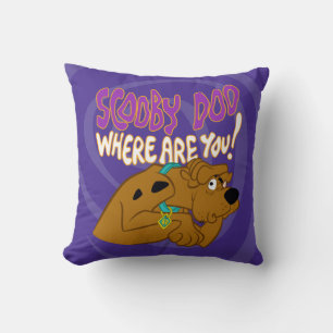 Frightened Scooby-Doo Cushion