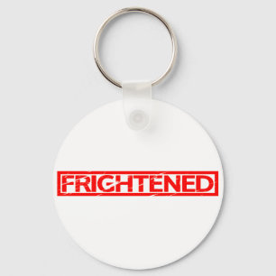 Frightened Stamp Key Ring
