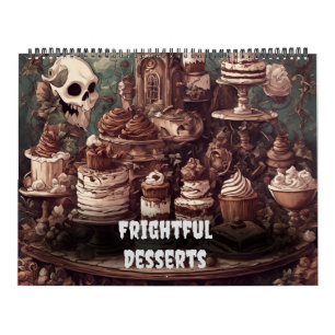 Frightful Desserts by Ivy and Bat Gothic Art Calendar