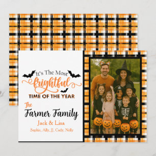 Frightful Fun & Family Magic Holiday Card