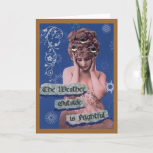 Frightful Weather Holiday Card