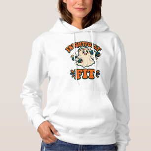 Frightfully Fit Funny Halloween Fitness Hoodie