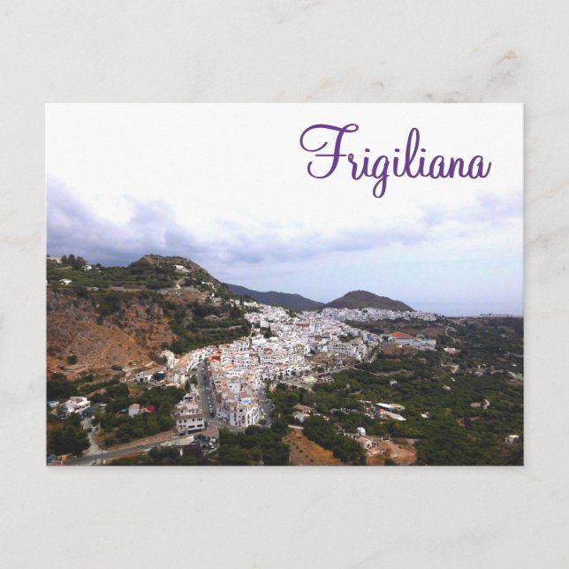 Frigiliana - the white village in Andalusia Postcard (Front)