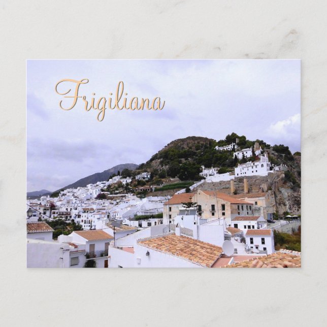 Frigiliana - the white village in Andalusia Postcard (Front)