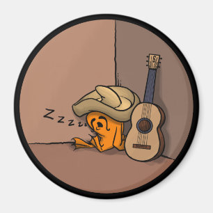 Frijole Frog Siesta Magnet