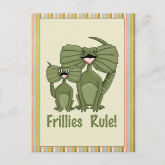 Frillies Rule Postcard