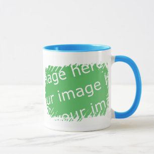 Fringe Border Design - 2-sided Mug