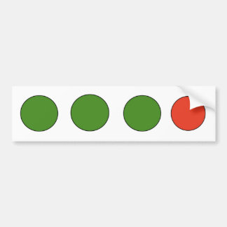 Fringe Bumper Sticker