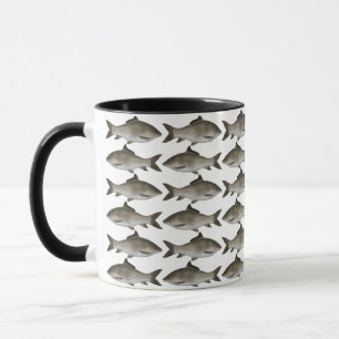 Fringed-lipped Peninsula Carp Mug