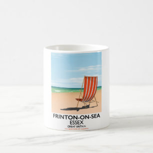 Frinton-on-Sea, Essex,seaside poster. Coffee Mug