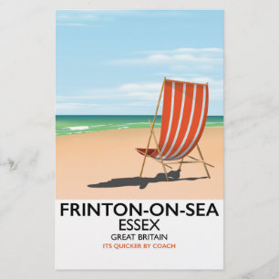 Frinton-on-Sea, Essex,seaside poster. Stationery