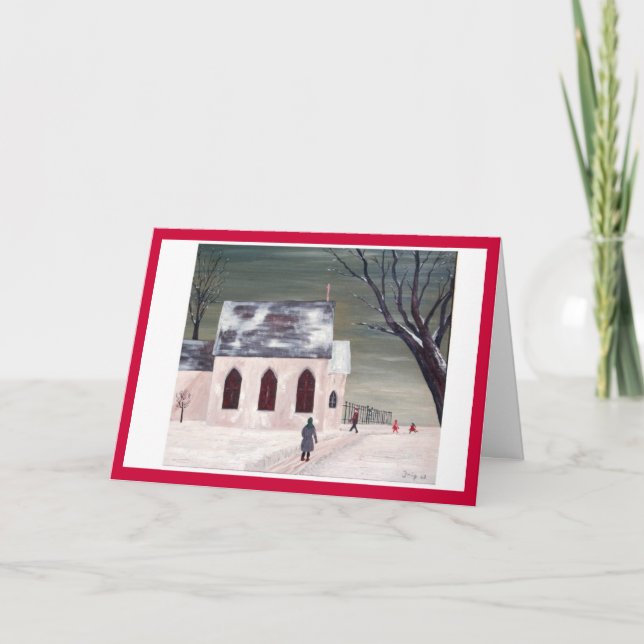 Frip Winter Church Holiday Card (Front)