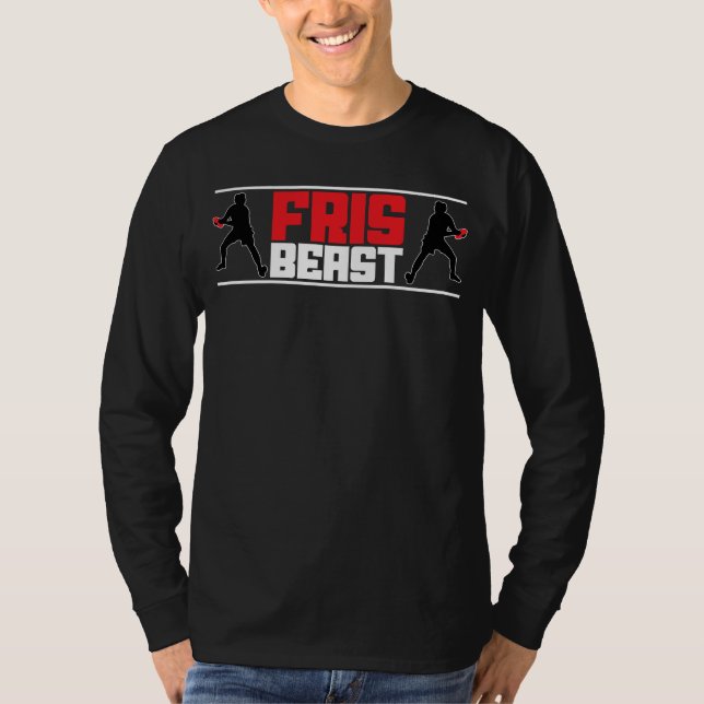 Frisbeast Ultimate Frisbee Player Game Team Frisbe T-Shirt (Front)