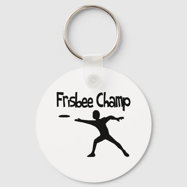 Frisbee Champ Key Ring (Front)