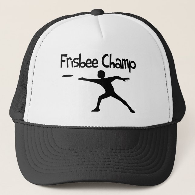 Frisbee Champ Trucker Hat (Front)