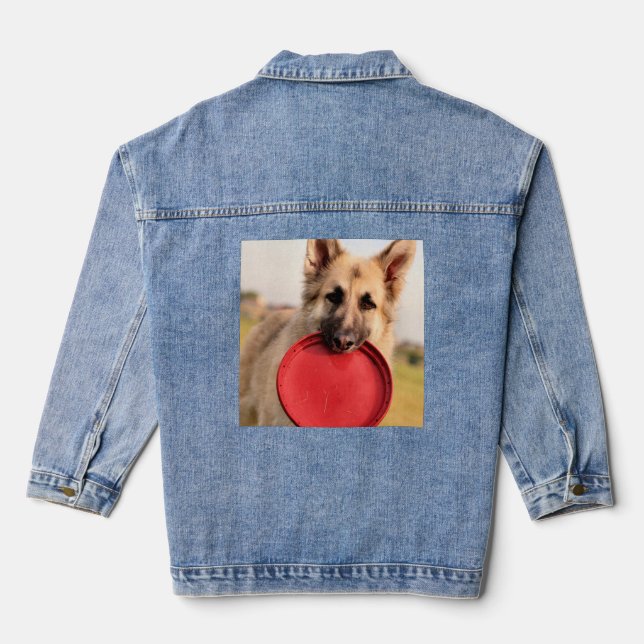 Frisbee  denim jacket (Back)