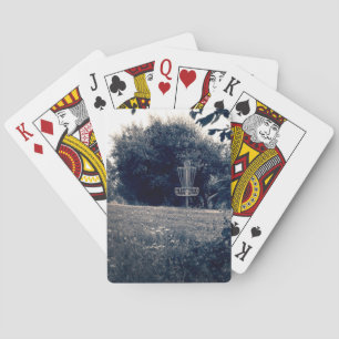 Frisbee Disc Golf Basket Playing Cards