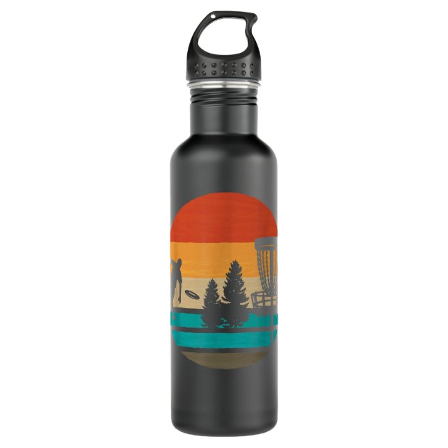 Frisbee Disc Golf  Ultimate Frisbee 710 Ml Water Bottle (Front)