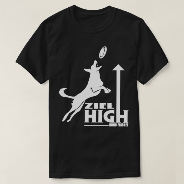 Frisbee Dog Frisbee Disc Dog Gift  T-Shirt (Design Front)