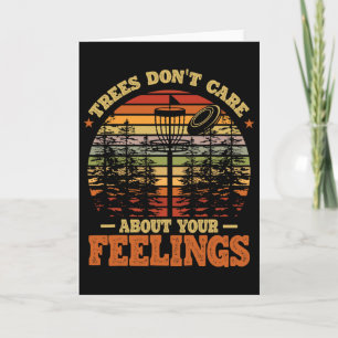 Frisbee Golf Disc Golf Funny Card