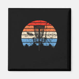 Frisbee Golf Disc Golf Retro Magnet