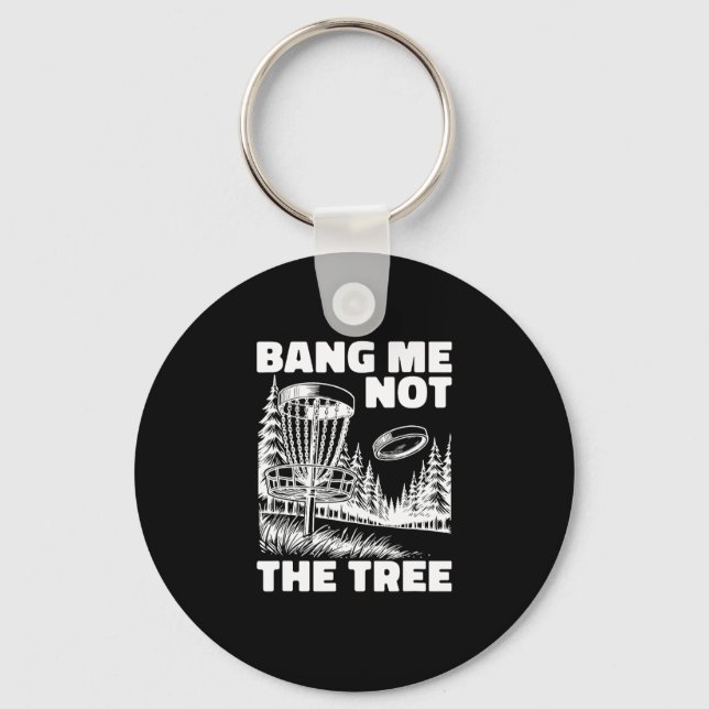 Frisbee Golf Outdoor Sport - Disc Golf 1  Key Ring (Front)