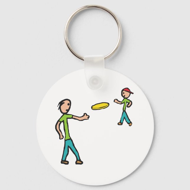 Frisbee Key Ring (Front)