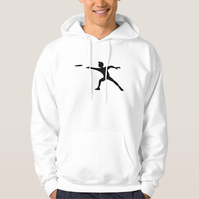 Frisbee Mens Hoodie (Front)