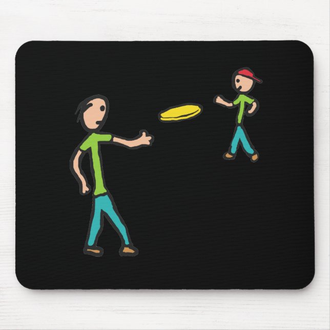 Frisbee Mouse Mat (Front)