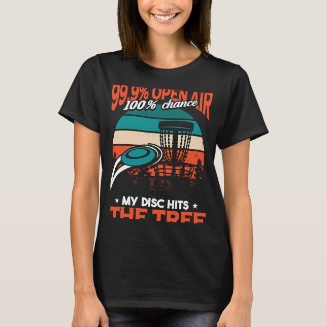 Frisbee Player Disc Golf     T-Shirt (Front)