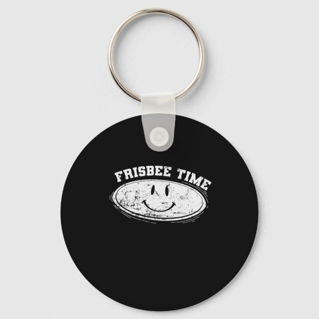 Frisbee Time Wurfscheibe Key Ring (Front)