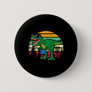 Frisbees Dino Cute T Rex Dinosaur Kids Boys Disc G 6 Cm Round Badge
