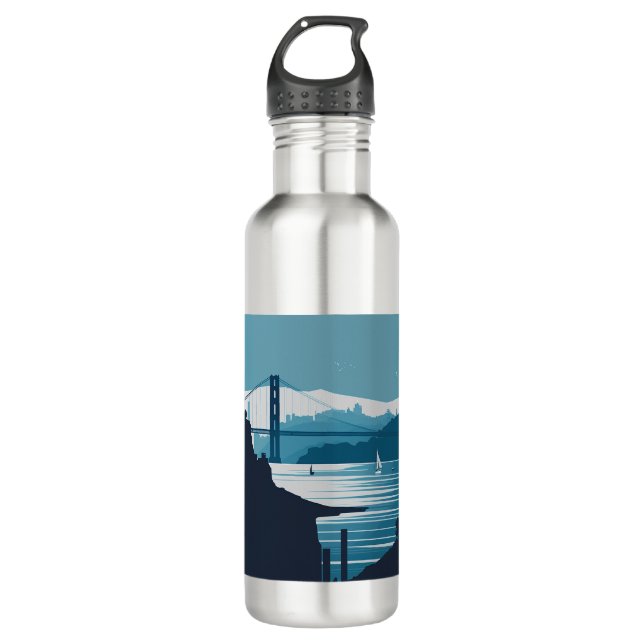 FRISCO BAY #1 710 ML WATER BOTTLE (Front)