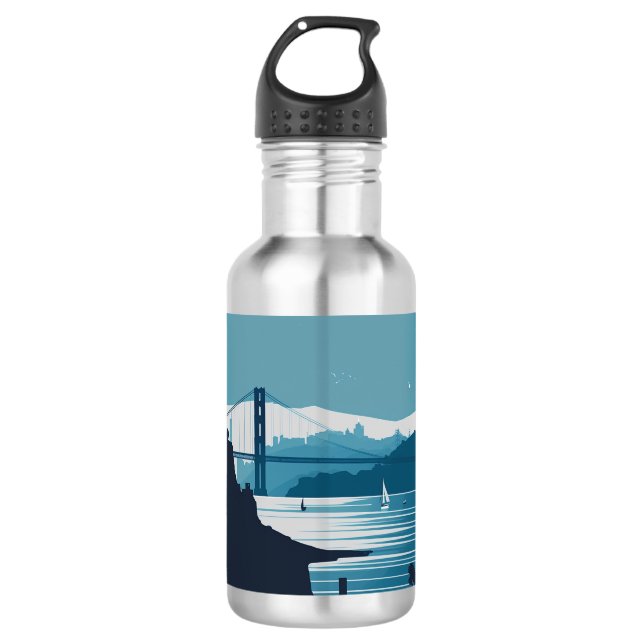 FRISCO BAY #1 710 ML WATER BOTTLE (Front)