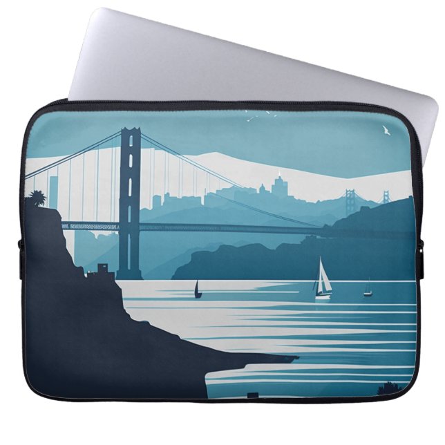 FRISCO BAY #1 LAPTOP SLEEVE (Front)
