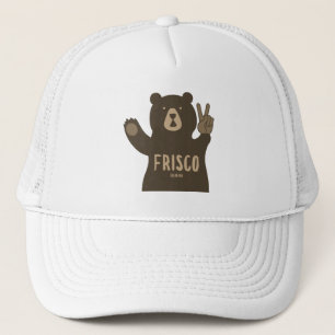 Frisco Colorado Peace Bear Trucker Hat