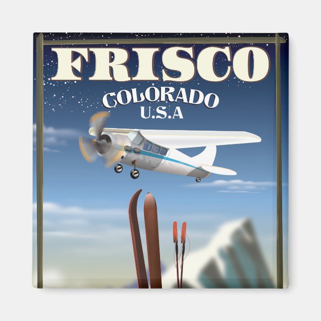 Frisco Colorado USA travel poster Magnet (Front)