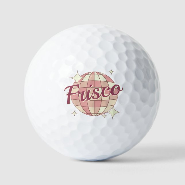Frisco Texas Golf ball golfball  (Front)