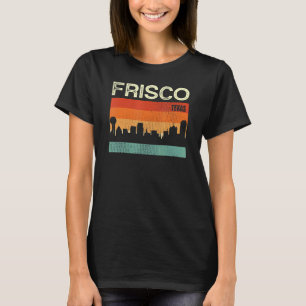 Frisco Texas Town Skyline T-Shirt