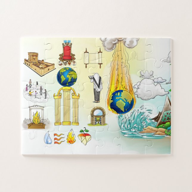 Frisia of Time 1 - The Foundations of Creation Jigsaw Puzzle (Horizontal)
