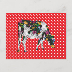 Frisian cow, Friese koe Postcard