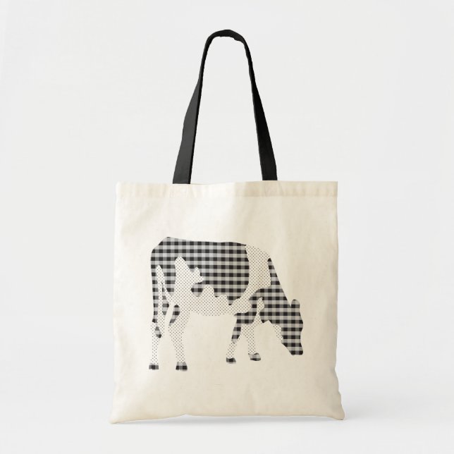 Frisian cow, Friese koe Tote Bag (Front)