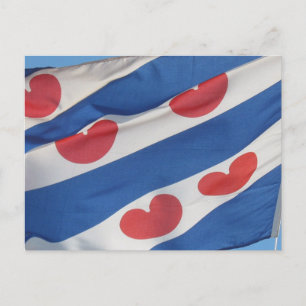 Frisian Flag (Fryslan) Post Card